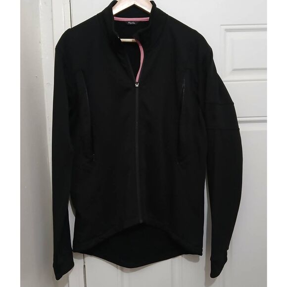 Rapha womens large soft shell fleece lined jacket black Activewear - Picture 1 of 7